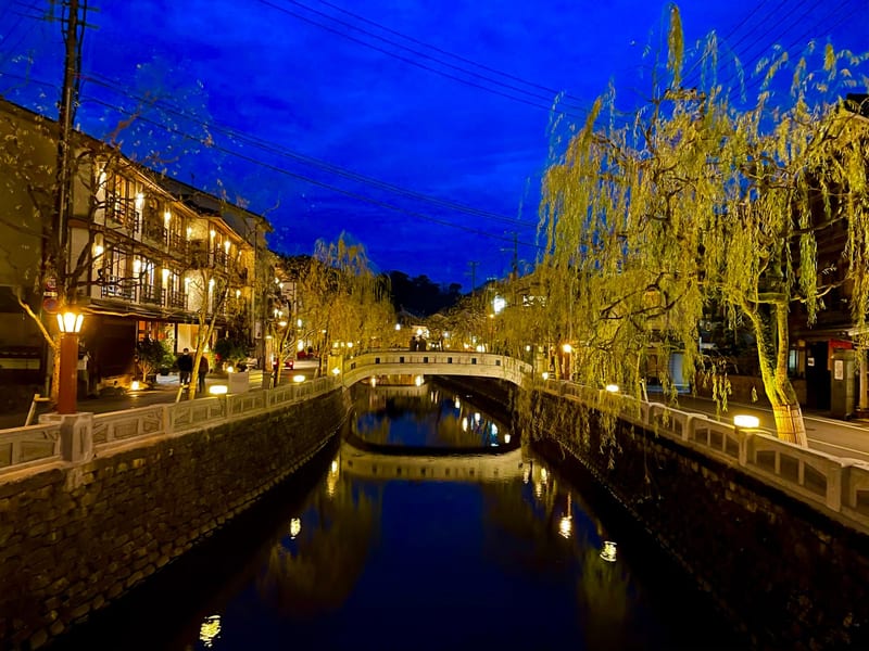 Kinosaki Onsen by night